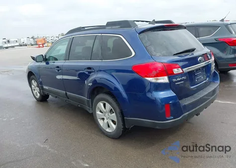 2011 Subaru Outback 3.6R Limited from USA, damaged, VIN 4S4BRDLC8B2369882